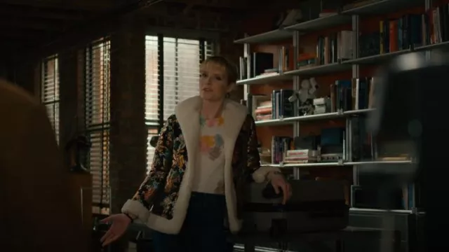 ATM Anthony Thomas Melillo Camiseta Slub Jersey usada por Renee como se ve en Evil (S04E07)