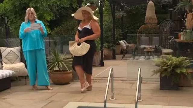 Matalan Black Sarong worn by Liz as seen in This Morning on June 27, 2024