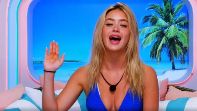 Triangle High Cut Bikini worn by Kaylor Martin as seen in Love Island (S06E25)