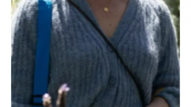 Fake TV series outfits: Birdie Bell (Asher Keddie) is wearing Blue