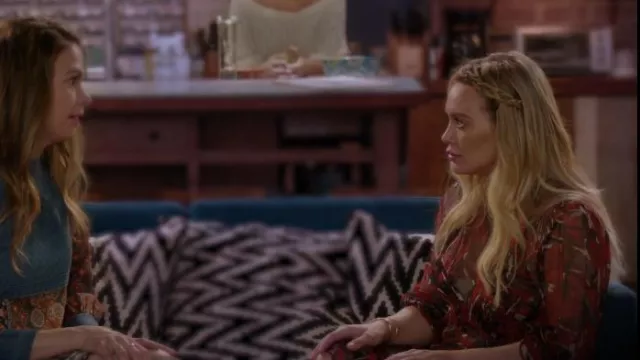 Cartier Just Un Clou Rose Gold Bracelet worn by Kelsey Peters (Hilary Duff) as seen in Younger (S04E01)