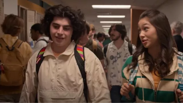 Studio by Supervsn Anorak Jacket worn by Anthony LaRusso (Griffin Santopietro) as seen in Cobra Kai (S06E04)