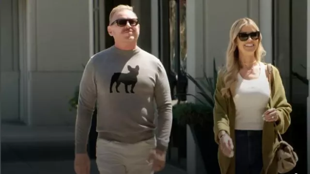 Mr Turk Fletcher Sweater worn by James Bender as seen in Christina on the Coast (S06E04)