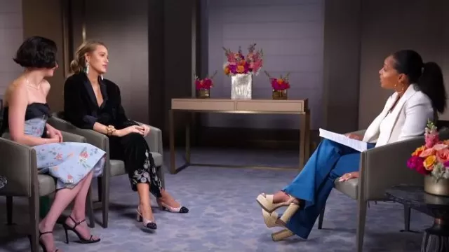 Chanel Flower Bracelet worn by Blake Lively as seen in Today on August 6, 2024