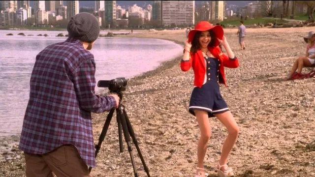 Betsey Johnson Spring 2011 Nautical Sailor Romper of Dylan Schoenfield (Sarah Hyland) in Geek Charming