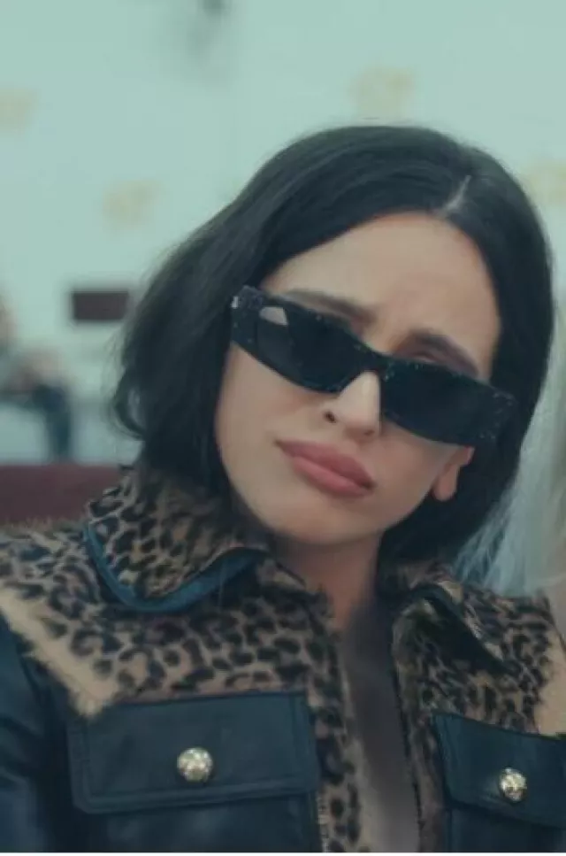 Celine Cat Eye S264 Sunglasses worn by Rosalía at New Woman Feature on August 15, 2024