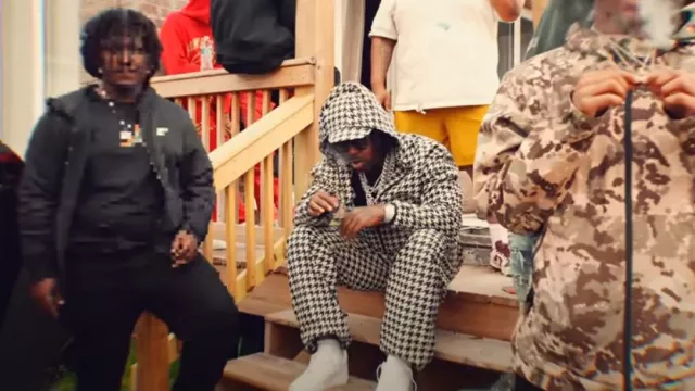 Nike Air Force 1 Low White worn by EST Gee in EST Gee - NEVER NEED (Feat. Selfpaid Savage) [Official Video]