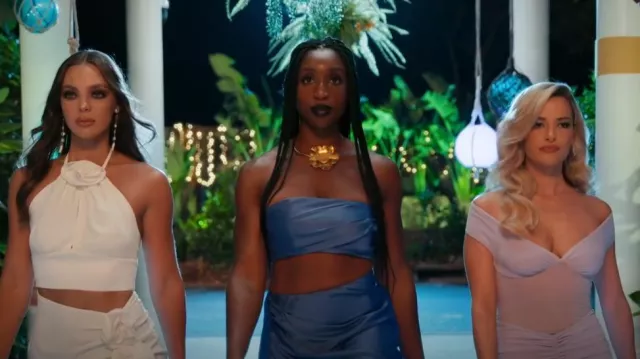 Lexi Clothing Apollo Set worn by Krystal Thomas  as seen in FBOY Island Australia (S02E02)