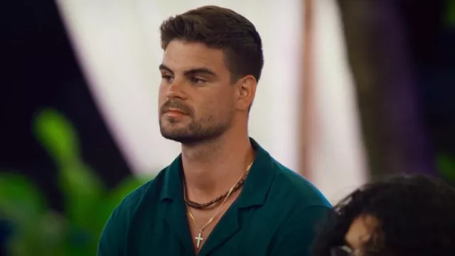 Yd. Mclean Viscose Linen Shirt worn by Joey Blanch as seen in FBOY Island Australia (S02E02)