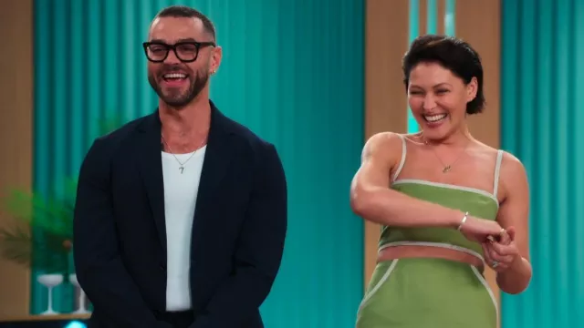 Ensemble Elena de la Réforme porté par Emma Willis comme on le voit dans Love Is Blind : UK (S01E01)