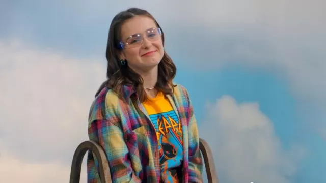 Bdg Brixton Flannel Button-Down Shirt worn by Winnie Webber (Shiloh Verrico) as seen in BUNK'D: Learning the Ropes (S07E16)