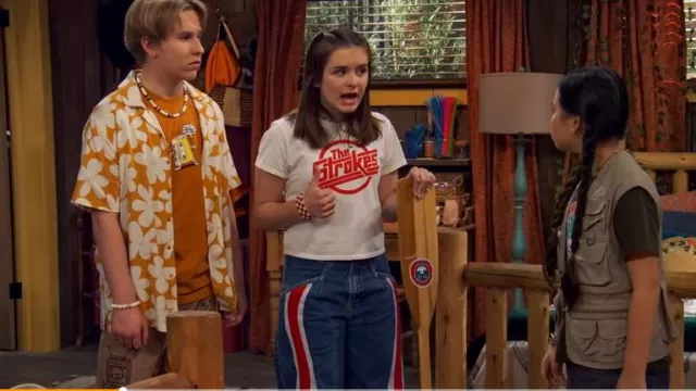 Jnco Hypnotix Flared Denim Jeans worn by Winnie Webber (Shiloh Verrico) as seen in BUNK'D: Learning the Ropes (S07E18)
