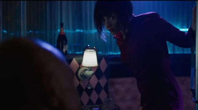 The bottle of champagne in Ghost in the Shell