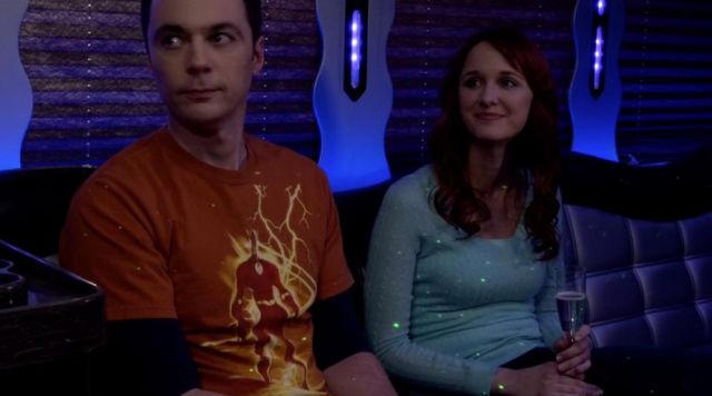 Tee Shirt Flash seen on Sheldon Cooper ( Jim Parsons ) in The Big Bang Theory
