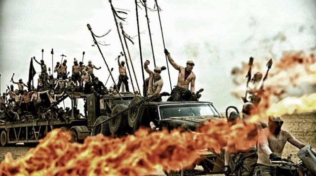 Rotcho Pantalon Warboys portent sur Mad Max : Fury Road
