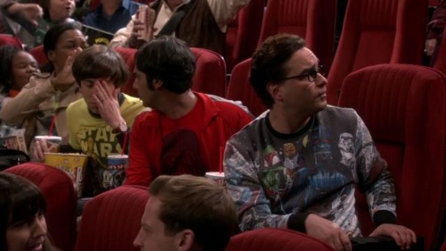 Vintage Star Wars Sweatshirt Hoth worn by Leonard Hofstadter (Johnny Galecki) as seen in The Big Bang Theory S09E11