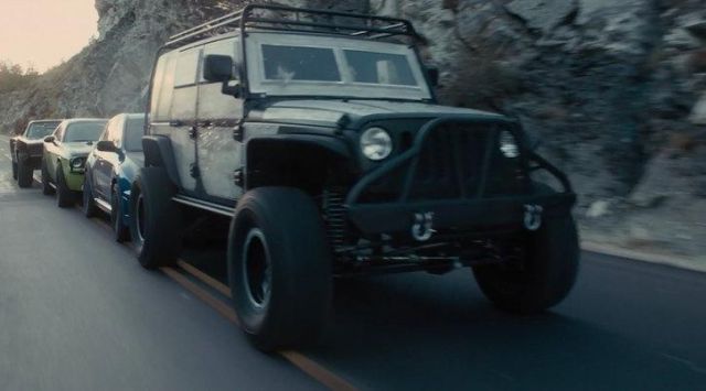 The Jeep Wrangler Tej Parker (Ludacris) in Fast & Furious 7 | Spotern
