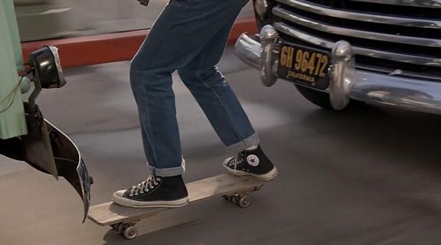 Converse Chuck Taylor All Star Hi worn by Marty McFly (Michael J. Fox) in  Back To The Future | Spotern