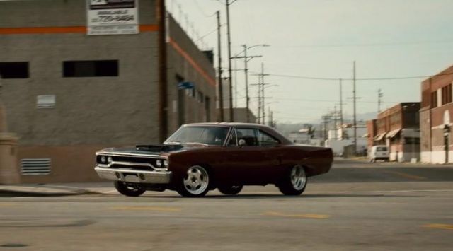 The Plymouth Road Runner of Dominic Toretto (Vin Diesel) in Fast