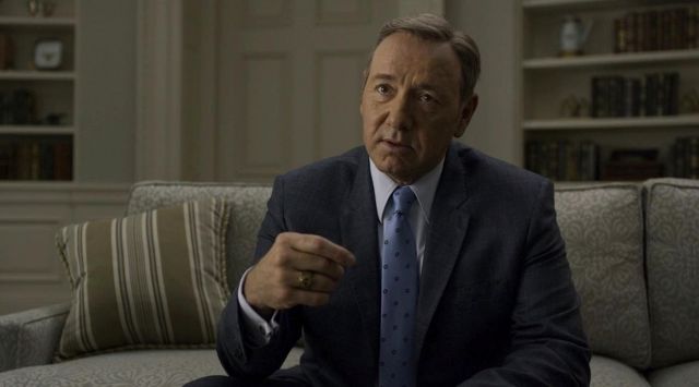 The ring of military college of Franck Underwood in House of Cards