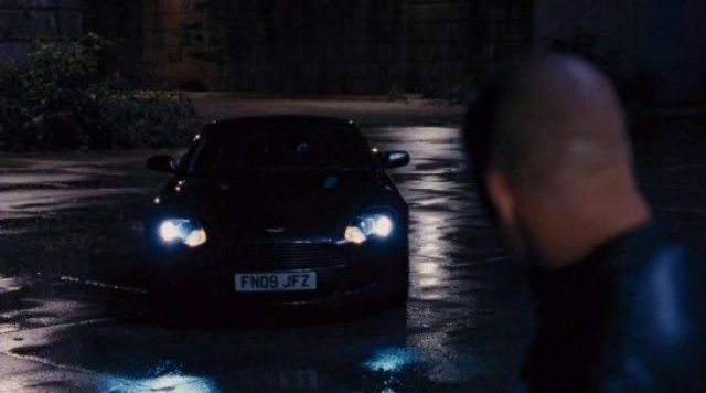The Aston Martin Owen Shaw (Luke Evans) in Fast & Furious 6