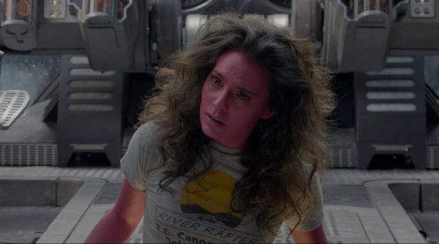 River Raft tribute shirt worn by Be­reet (Me­lia Krei­ling) in Guardians of the Galaxy