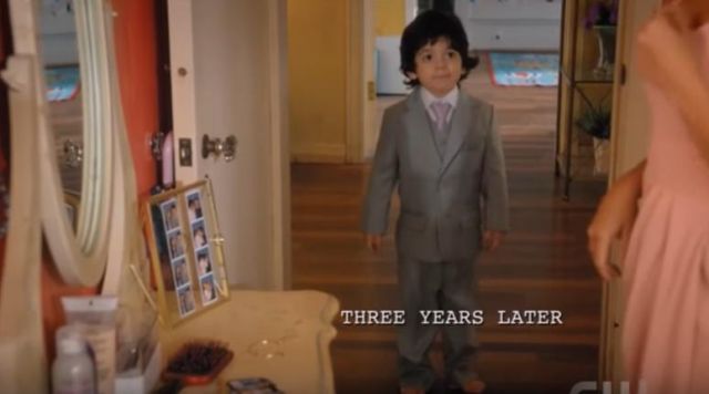 costume 3 pieces little boy Mateo is the son of Jane Villanueva in Jane the virgin