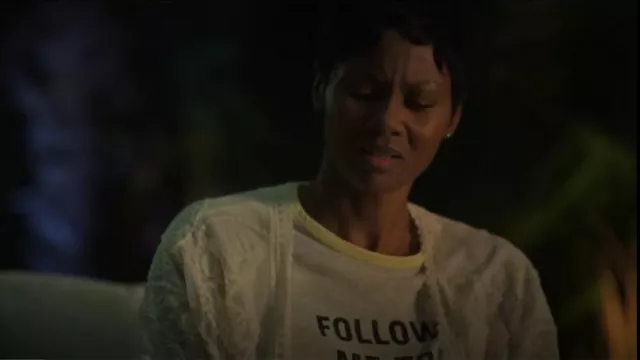 Pilcro Graphic Ringer Tee worn by Jax Stewart (Emayatzy Corinealdi) as seen in Reasonable Doubt (S02E02)