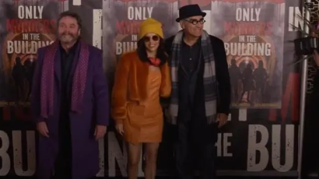 House of CB Corvelle Jacket worn by Eva Longoria (Eva Longoria) as seen in Only Murders in the Building (S04E01)