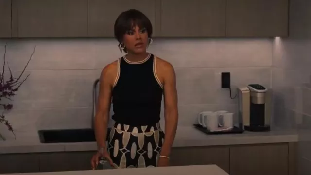 A.L.C. Nelly Sleeveless Top worn by Penelope as seen in Bel-Air (S03E06)