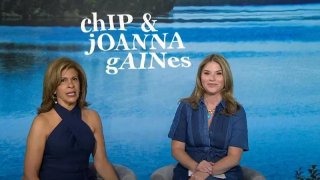 A.L.C. Murphy Ii Linen-Blend Wide-Leg Jumpsuit worn by Hoda Kotb as seen in Today  with Hoda & Jenna on August 27, 2024