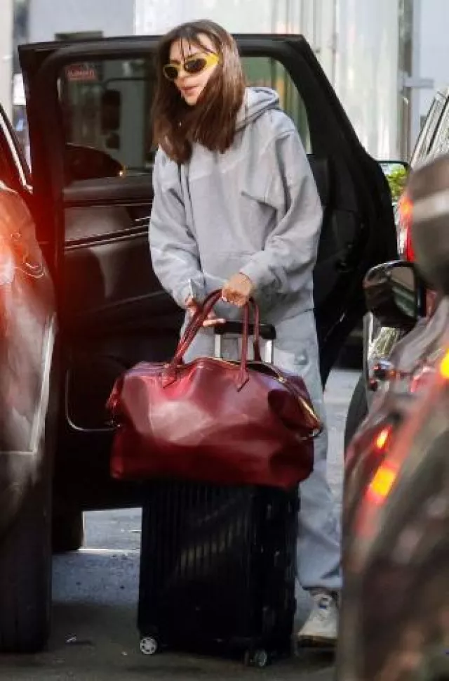 Nike Tom Sachs General Purpose Shoe Sneakers worn by Emily Ratajkowski in NYC on August 26, 2024