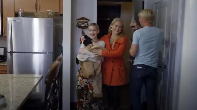 Wild Fable Faux Fur Shearling 3 Button Sherpa Fleece Jacket worn by Moriah Plath as seen in Welcome to Plathville (S06E05)