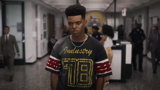 T-shirt Diesel Bost porté par Will Smith (Jabari Banks) vu dans Bel-Air (S03E09)