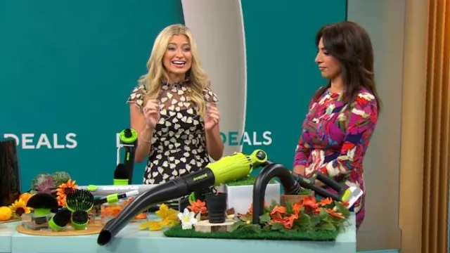 Shoshanna Liberty Dress worn by Ashley Bellman as seen in CBS Mornings on September 8, 2024