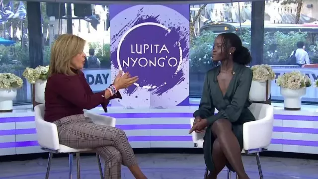 Veronica Beard Tani Plaid Pant worn by Hoda Kotb as seen in Today on  September 10, 2024