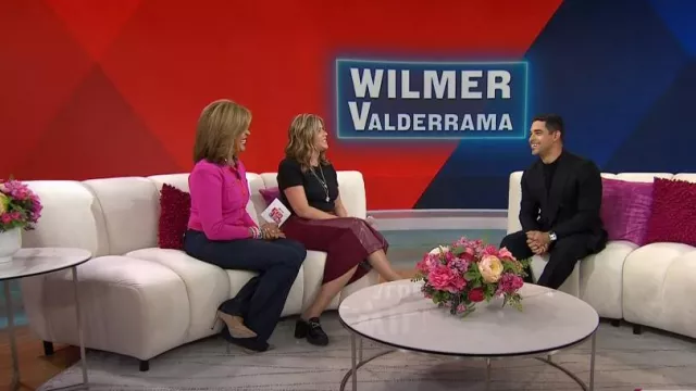 Veronica Beard Wynter Lug Sole Mule worn by Jenna Bush Hager as seen in Today with Hoda & Jenna on September 17, 2024