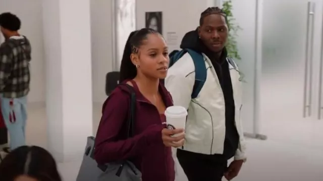 Lululemon Define Jacket worn by Simone Hicks (Geffri Maya Hightower) as seen in All American: Homecoming (S03E11)