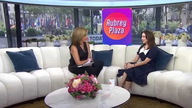 Veronica Beard Sonia Wide-Leg Pant worn by Hoda Kotb as seen in Today on September 23, 2024