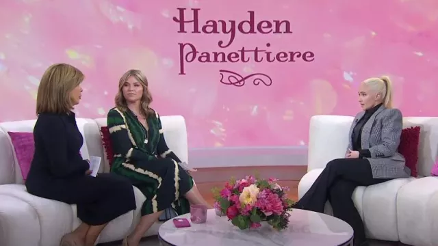 Johanna Ortiz Mito De Selva Ankle Dress worn by Jenna Bush Hager as seen in Today with Hoda & Jenna on September 24, 2024