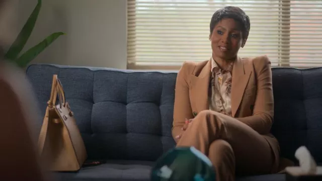 Smythe Not A Db Pagoda Blazer worn by Jax Stewart (Emayatzy Corinealdi) as seen in Reasonable Doubt (S02E06)