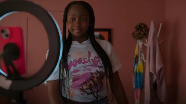 Girl Dangerous Coachella Tee worn by Naima Stewart (Aderinsola Olabode) as seen in Reasonable Doubt (S02E06)