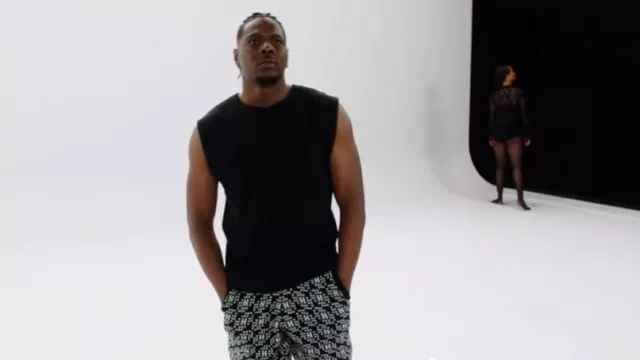 Honor The Gift Knit H Shorts usados por Cam Watkins (Mitchell Edwards) como se ve en All American: Homecoming (T03E13)