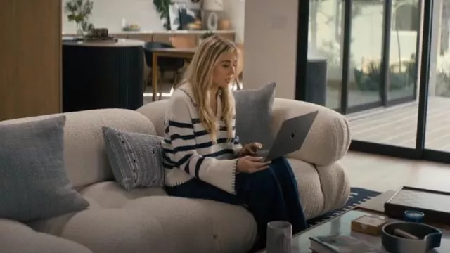 Rails Athena Sweater worn by Morgan (Justine Lupe) as seen in Nobody Wants This (S01E05)