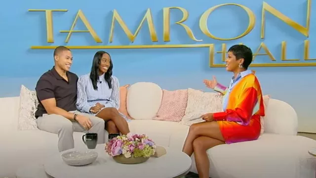Bardot Remy Mini Dress worn by Imani Menard as seen in Tamron Hall Show on  October 1, 2024 | Spotern
