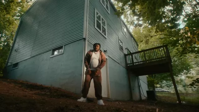 Nike Air Force 1 Low x Supreme Box Logo Blanc porté par Tee Grizzley dans Tee Grizzley - Robbery 8 [Vidéo Officielle]