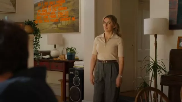 Marcs Mel Knit Polo worn by Olympia 'Oly' Chalmers-Davis (Nathalie Morris) as seen in Bump (S04E06)
