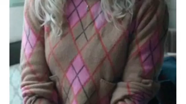 Argyle Sweater worn by Catherine Ravenscroft (Cate Blanchett) in Disclaimer (S01)