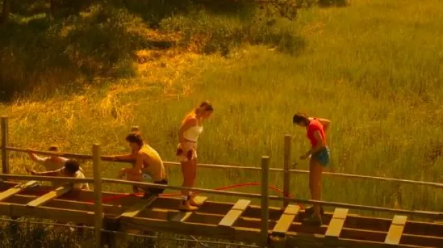 Rodini Chess Check Shorts worn by Sarah Cameron (Madelyn Cline) as seen in Outer Banks (S04E01)