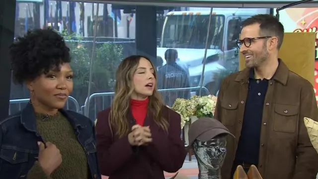 H&M Turtleneck Bodysuit worn by Lilliana Vazquez as seen in Today on  October 21, 2024